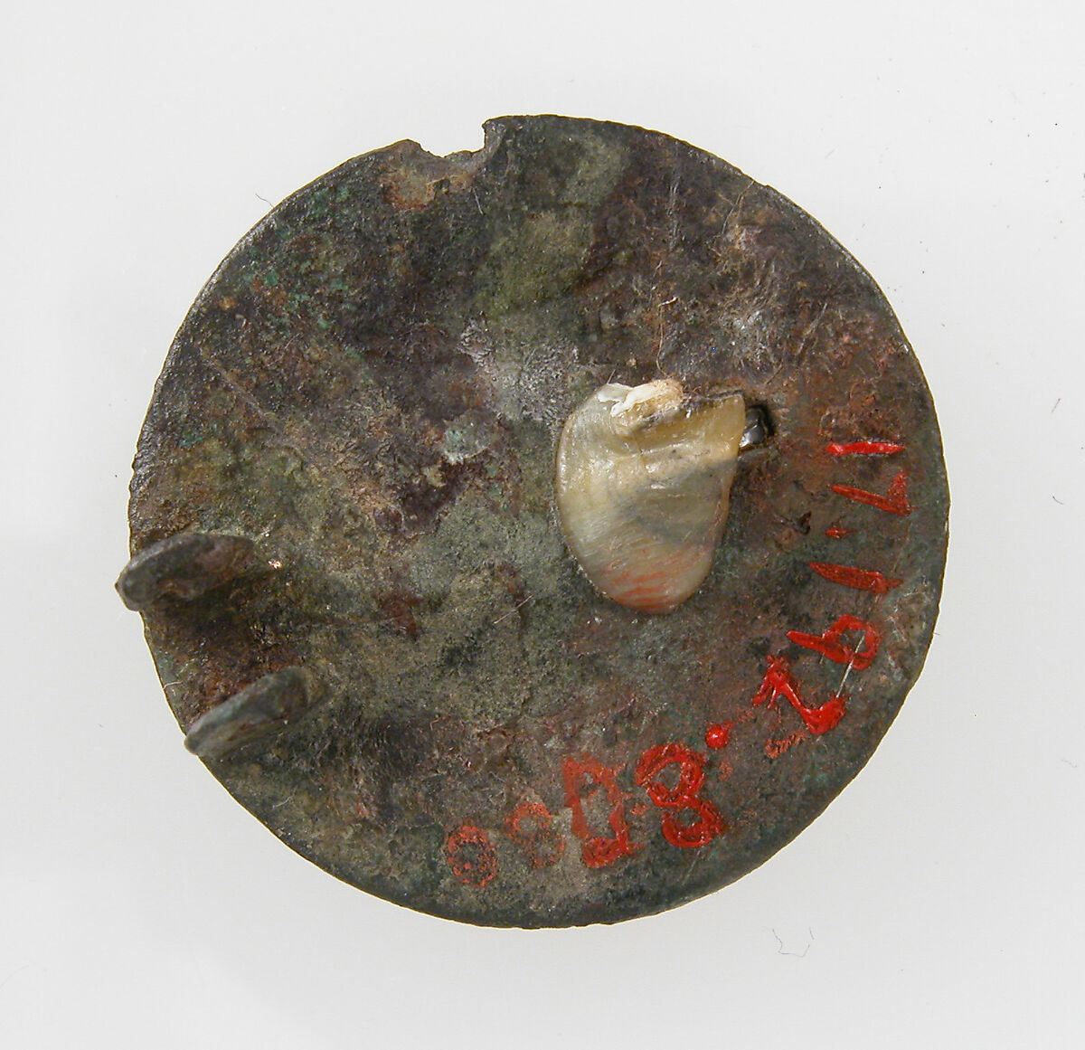 Disk Brooch, Copper alloy, gilded silver, garnet, and foil, Frankish