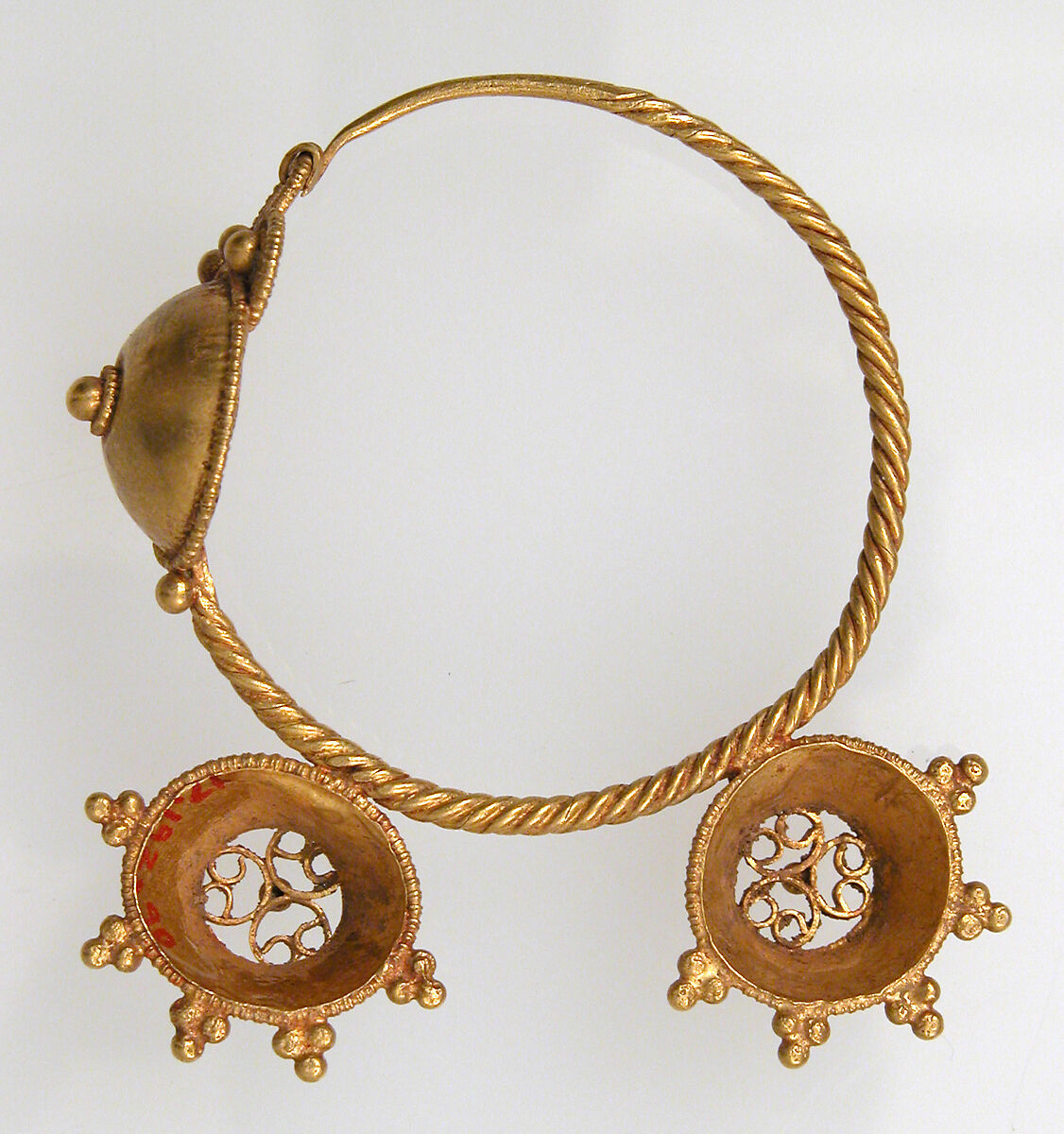 Earring, Gold, Langobardic