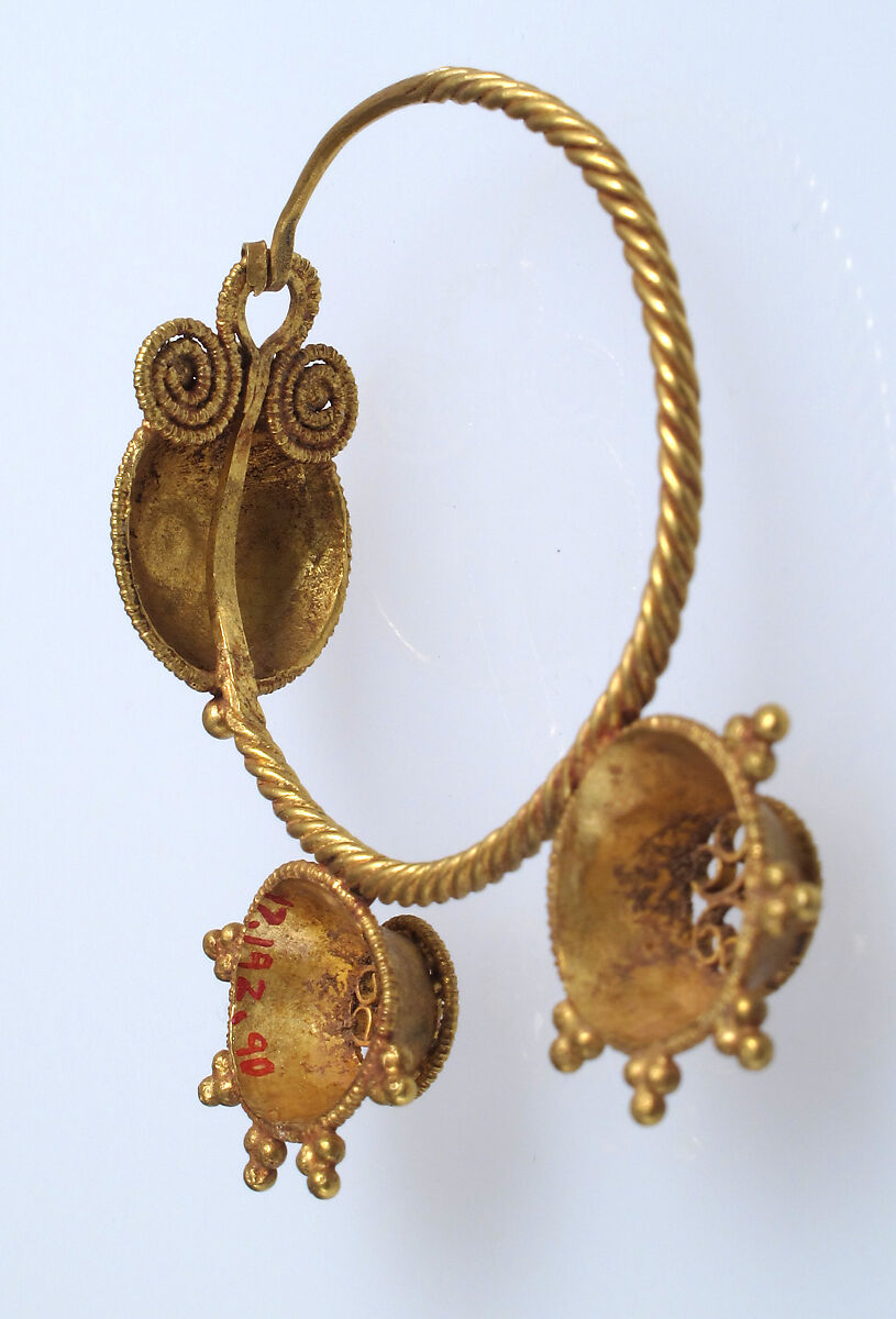 Earring, Gold, Langobardic