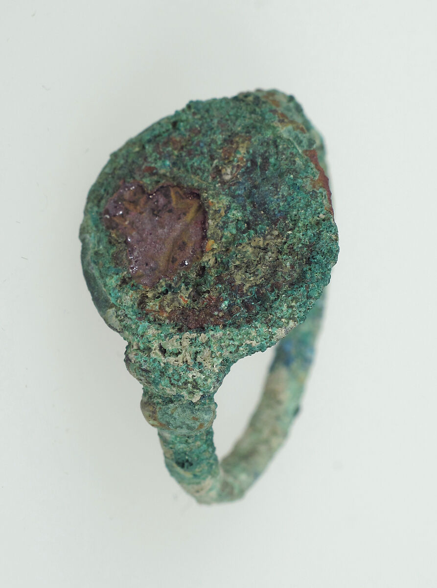Finger Ring, Copper alloy, Frankish 