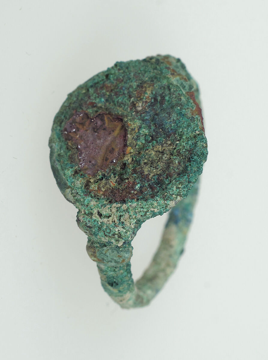 Finger Ring, Copper alloy, Frankish