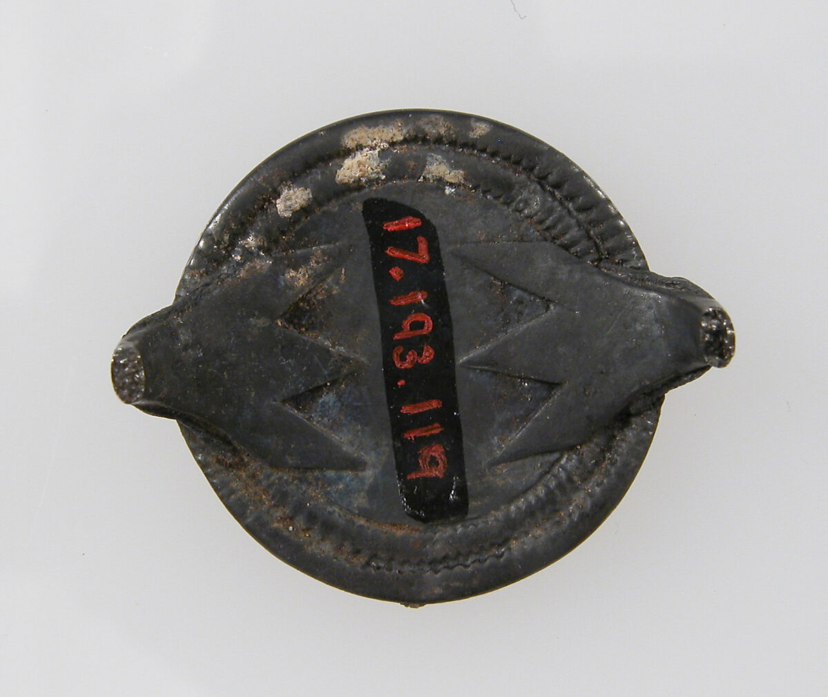 Bezel Ring, Silver, Frankish