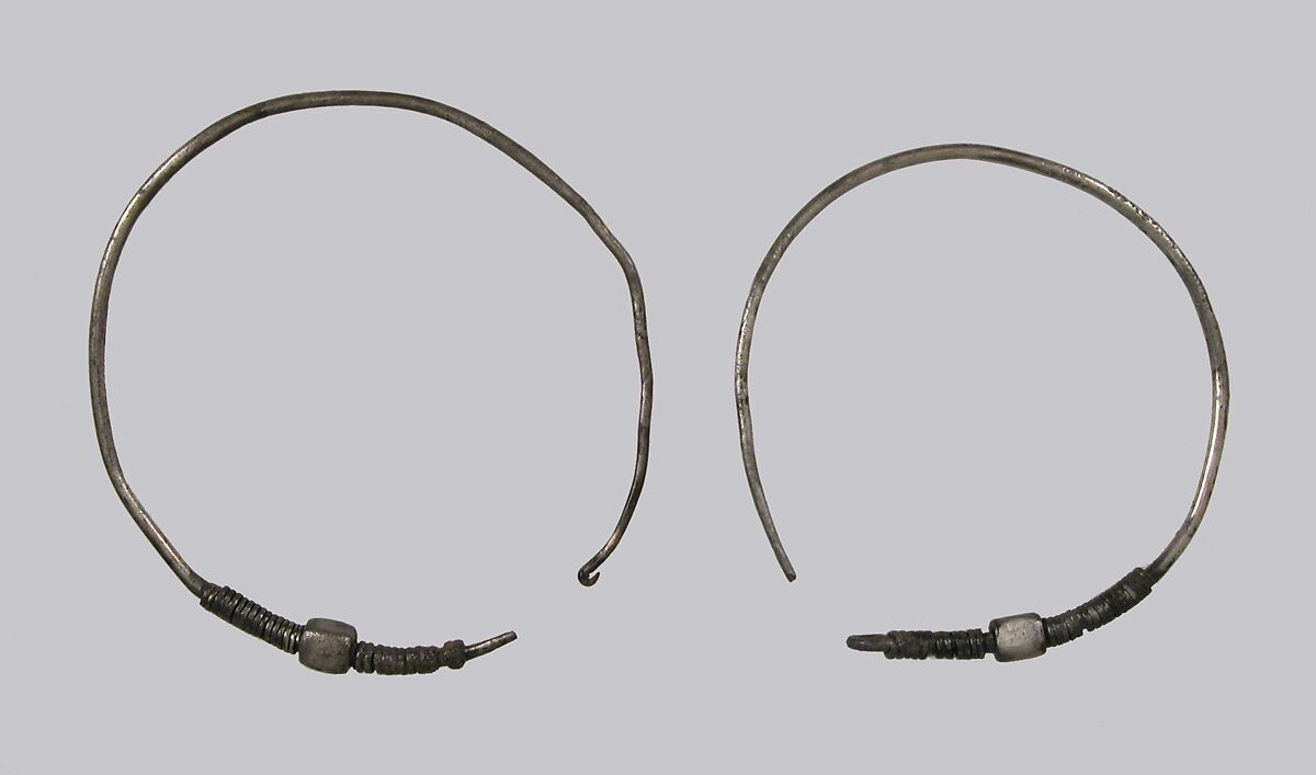 Earring, Silver, Frankish