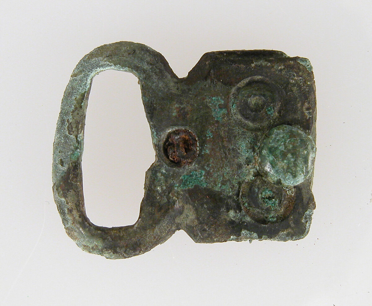 Buckle, Copper alloy, Frankish 