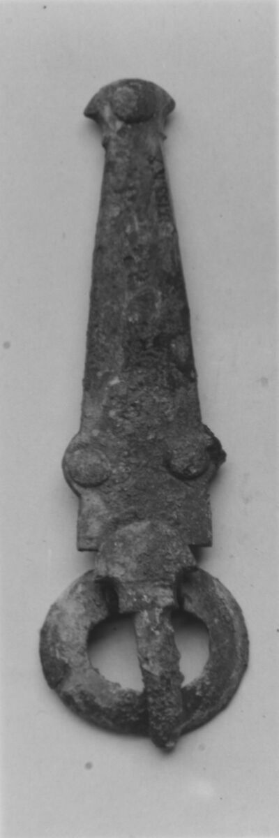 Elongated Buckle, Copper alloy, Langobardic or Frankish