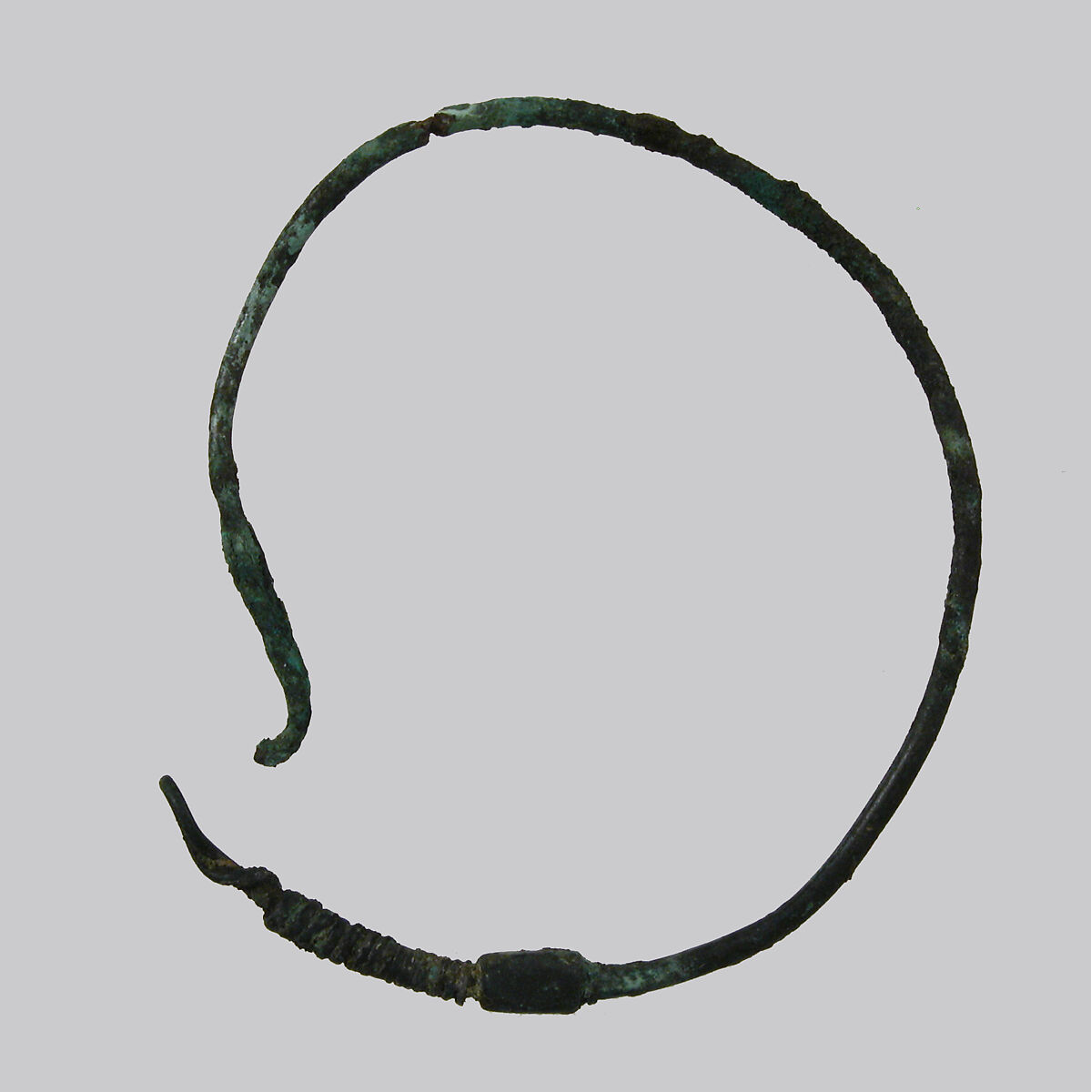 Earring, Silver, Frankish