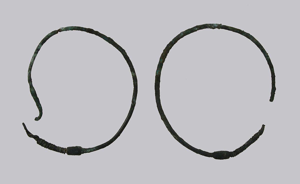 Earring, Silver, Frankish