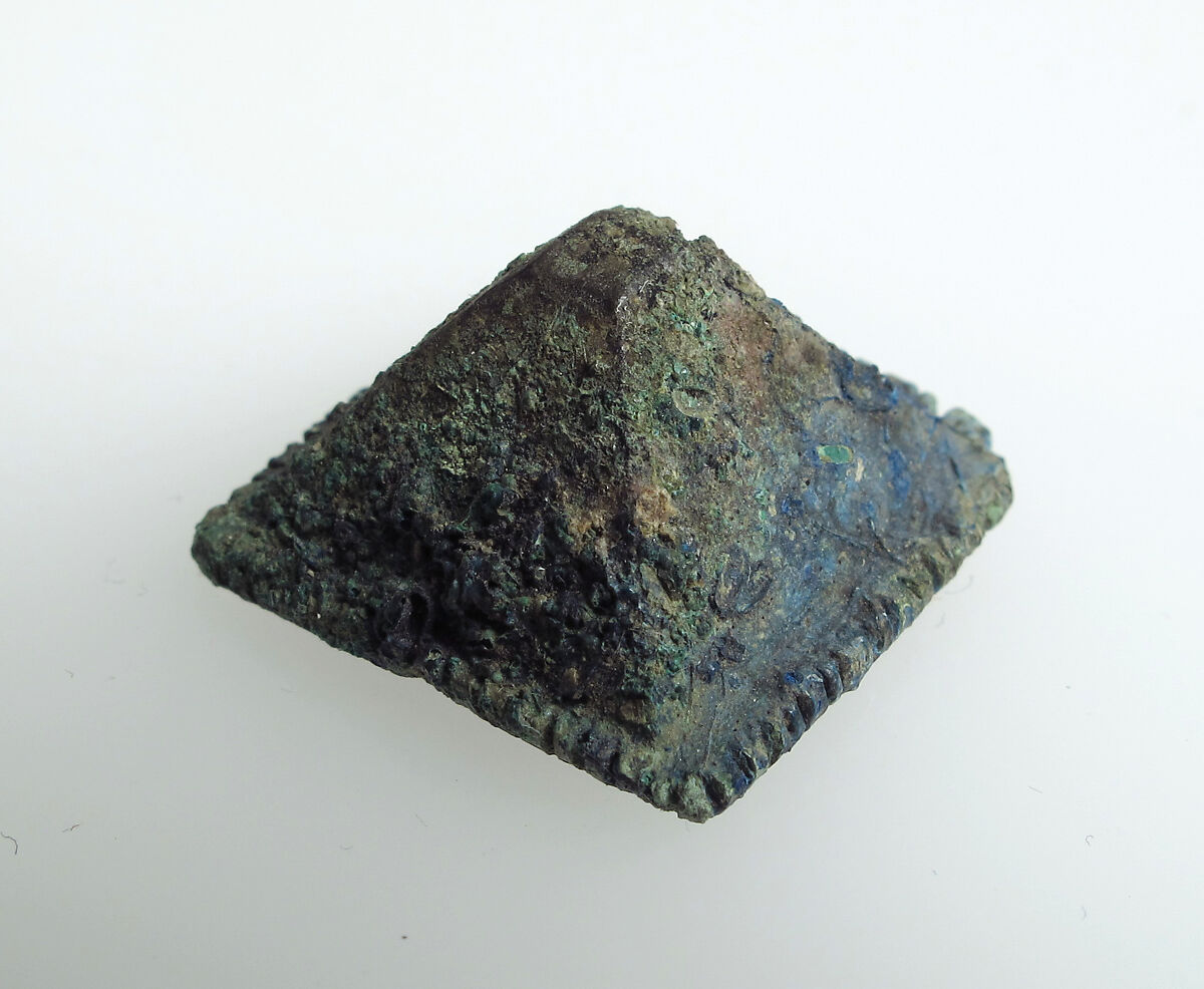 Sword Sheath Mount, Copper alloy, Frankish 