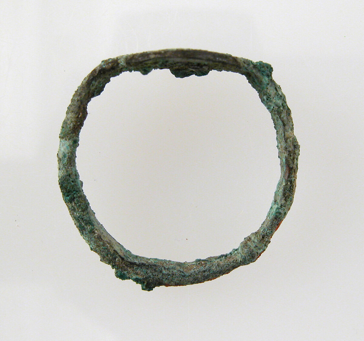 Finger Ring, copper alloy, Frankish