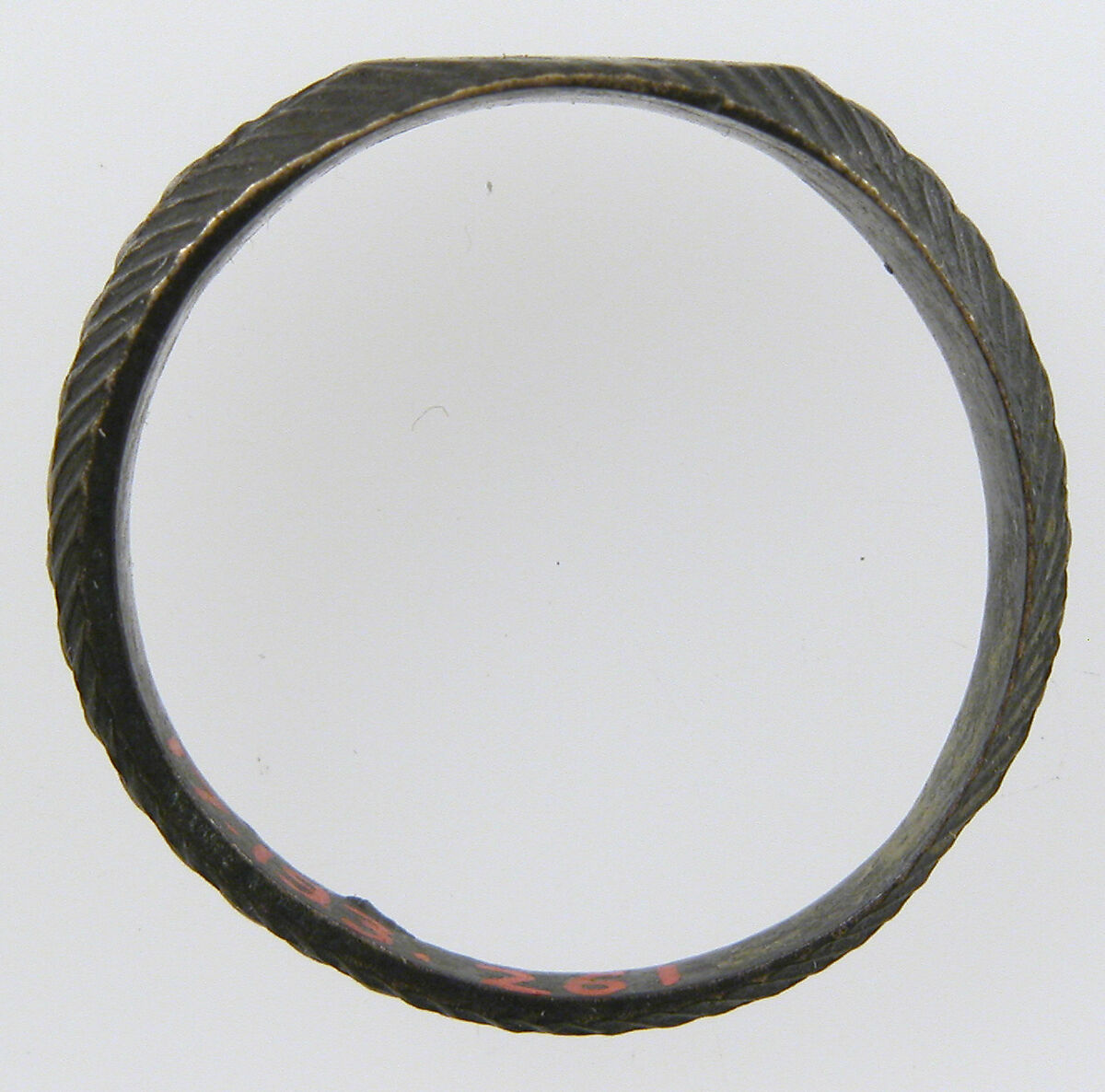 Finger Ring, Electrum, Byzantine