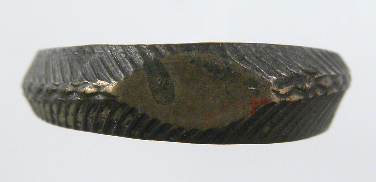 Finger Ring, Electrum, Byzantine