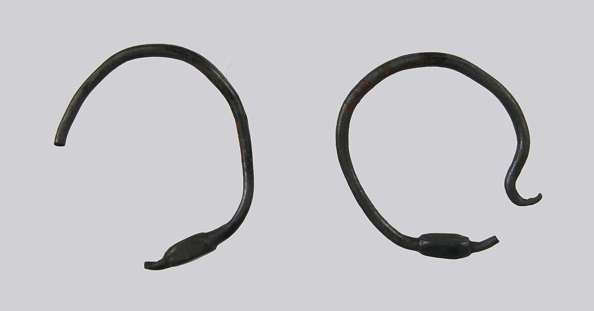 Earring, Silver, Frankish