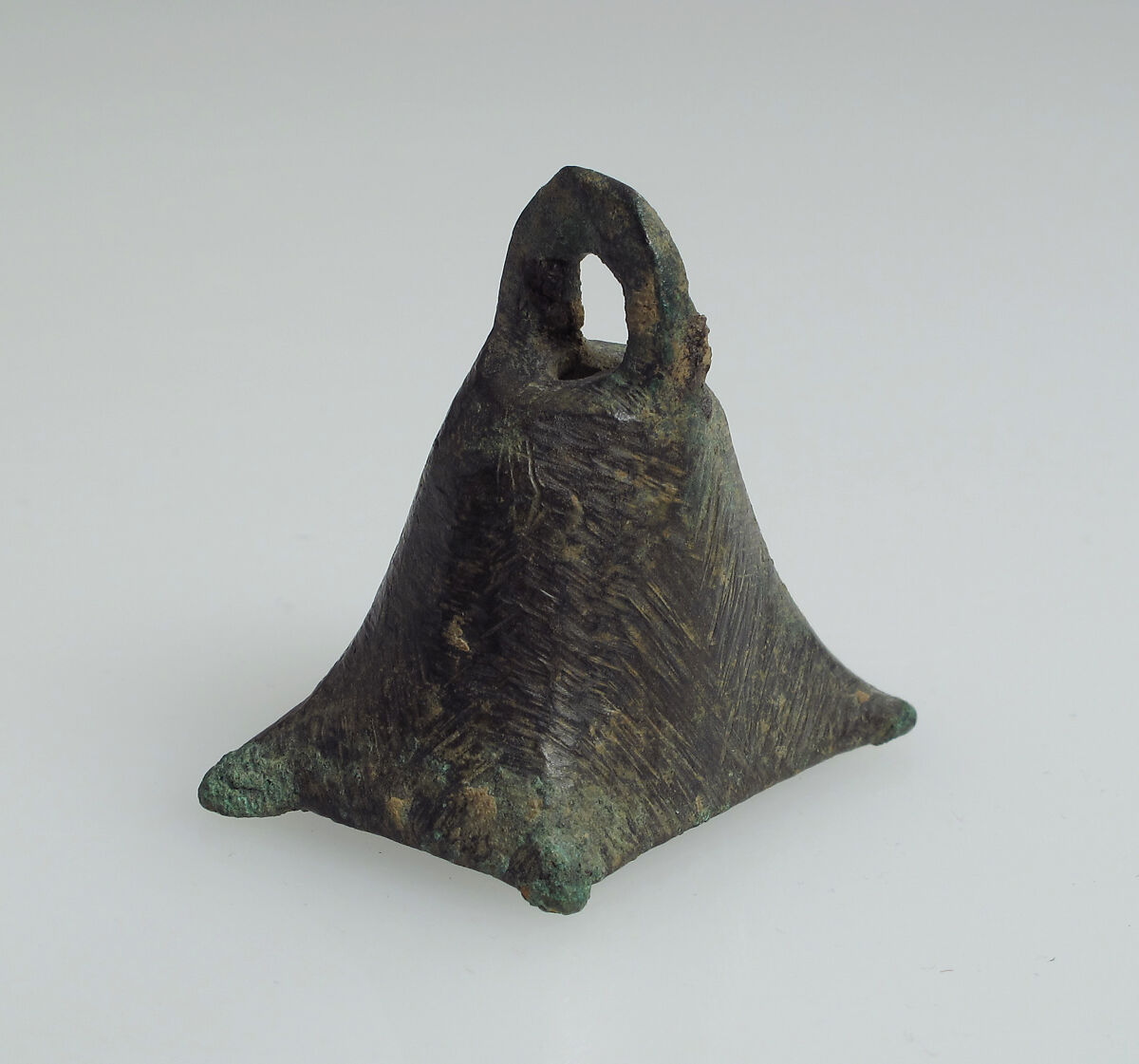 Square Pyramidal Bell, Copper alloy, Frankish (?) 