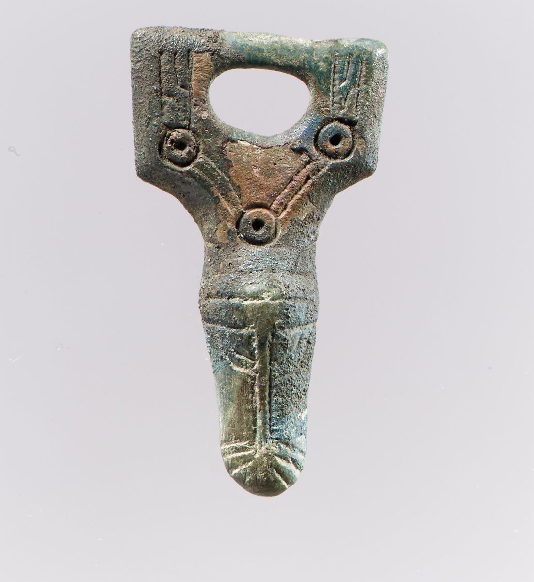 Belt Ornament (?), Copper alloy, Frankish 