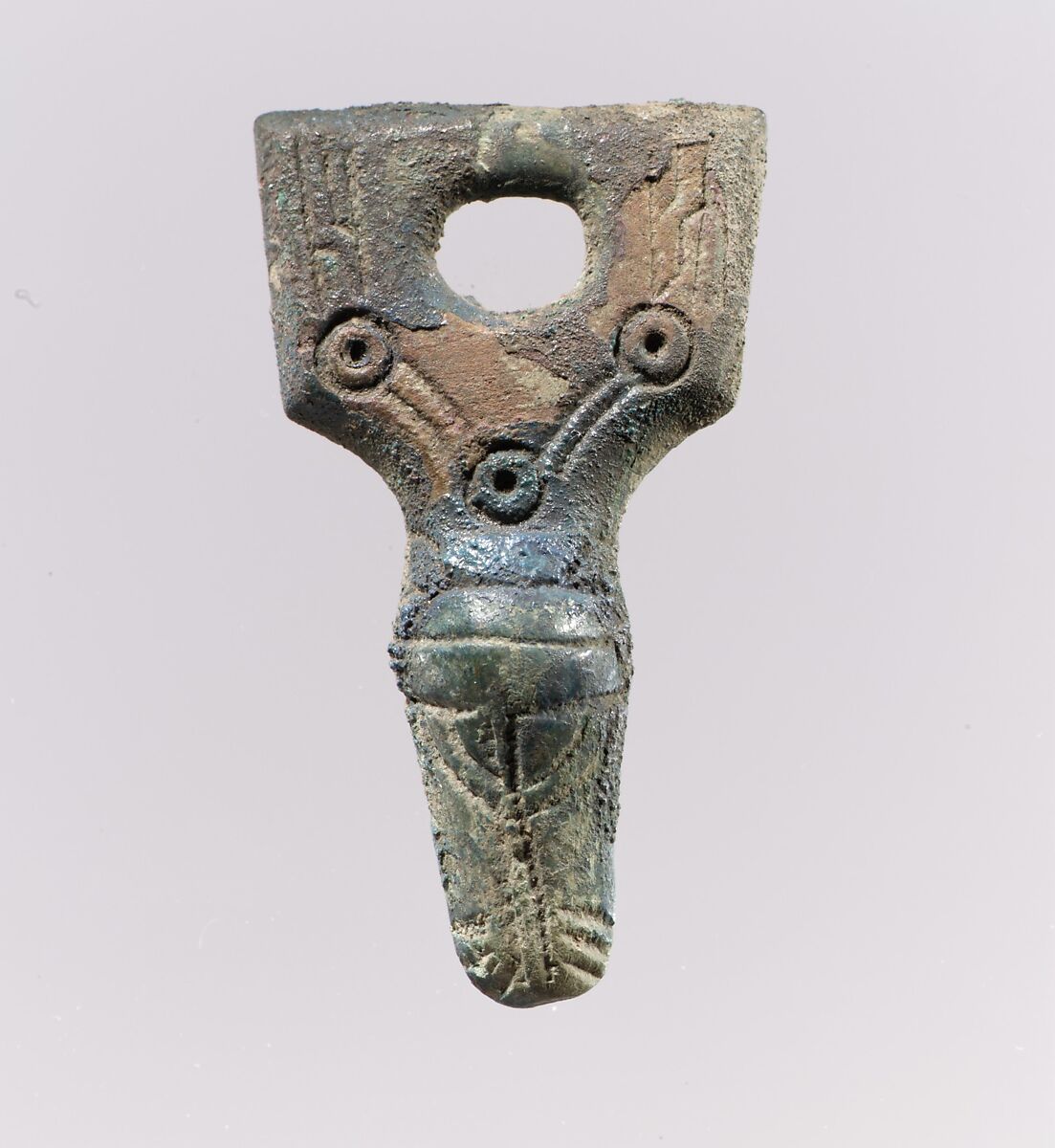 Belt Ornament (?), Copper alloy, Frankish 