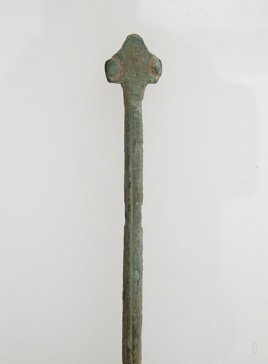 Hairpin, Bronze, Frankish
