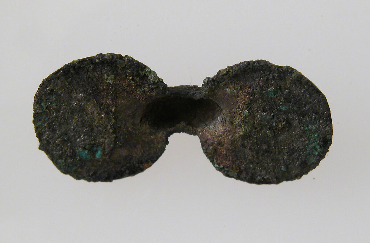 Equal-Arm Brooch, Copper alloy, Frankish