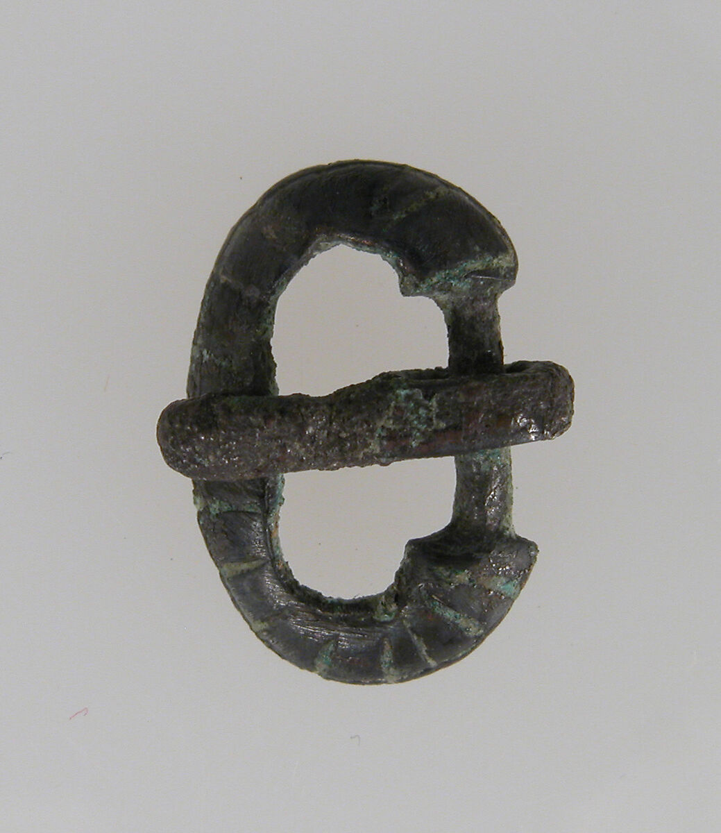 Buckle, Loop and Tongue, Copper alloy, Frankish 