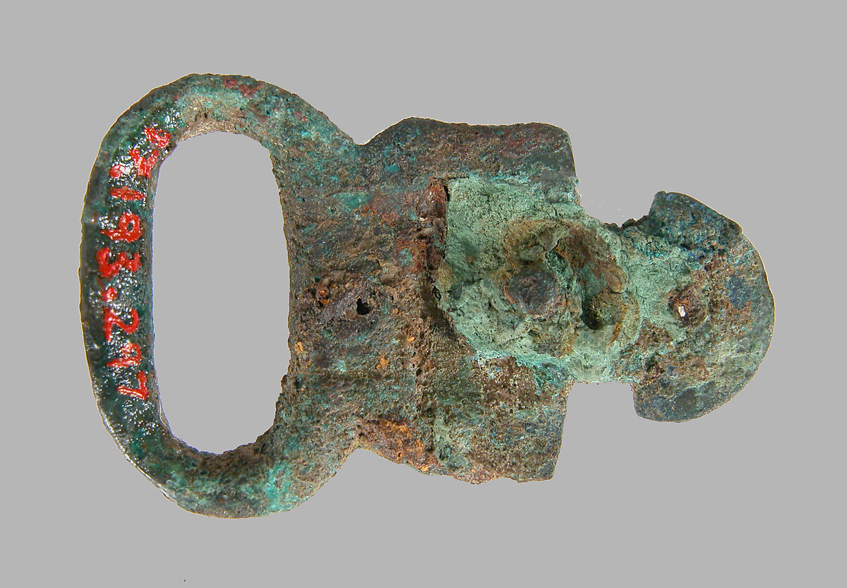 Buckle, Copper alloy, Frankish