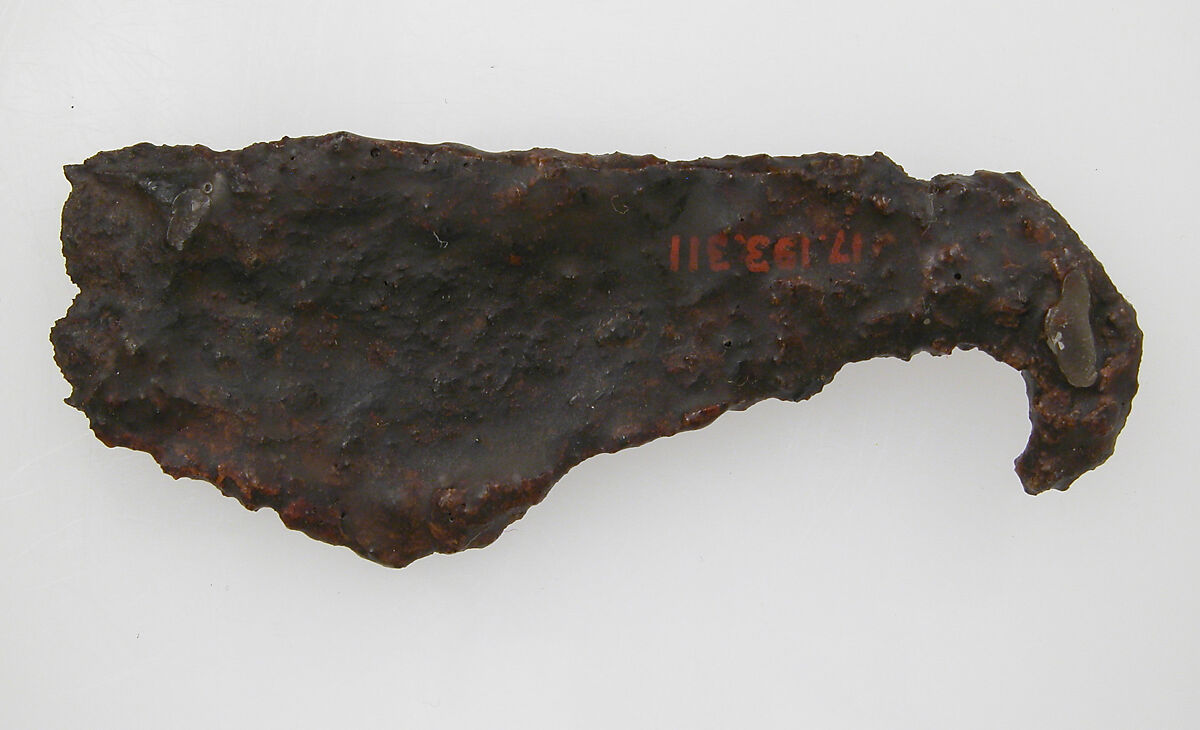 Fermoir, Iron, Frankish