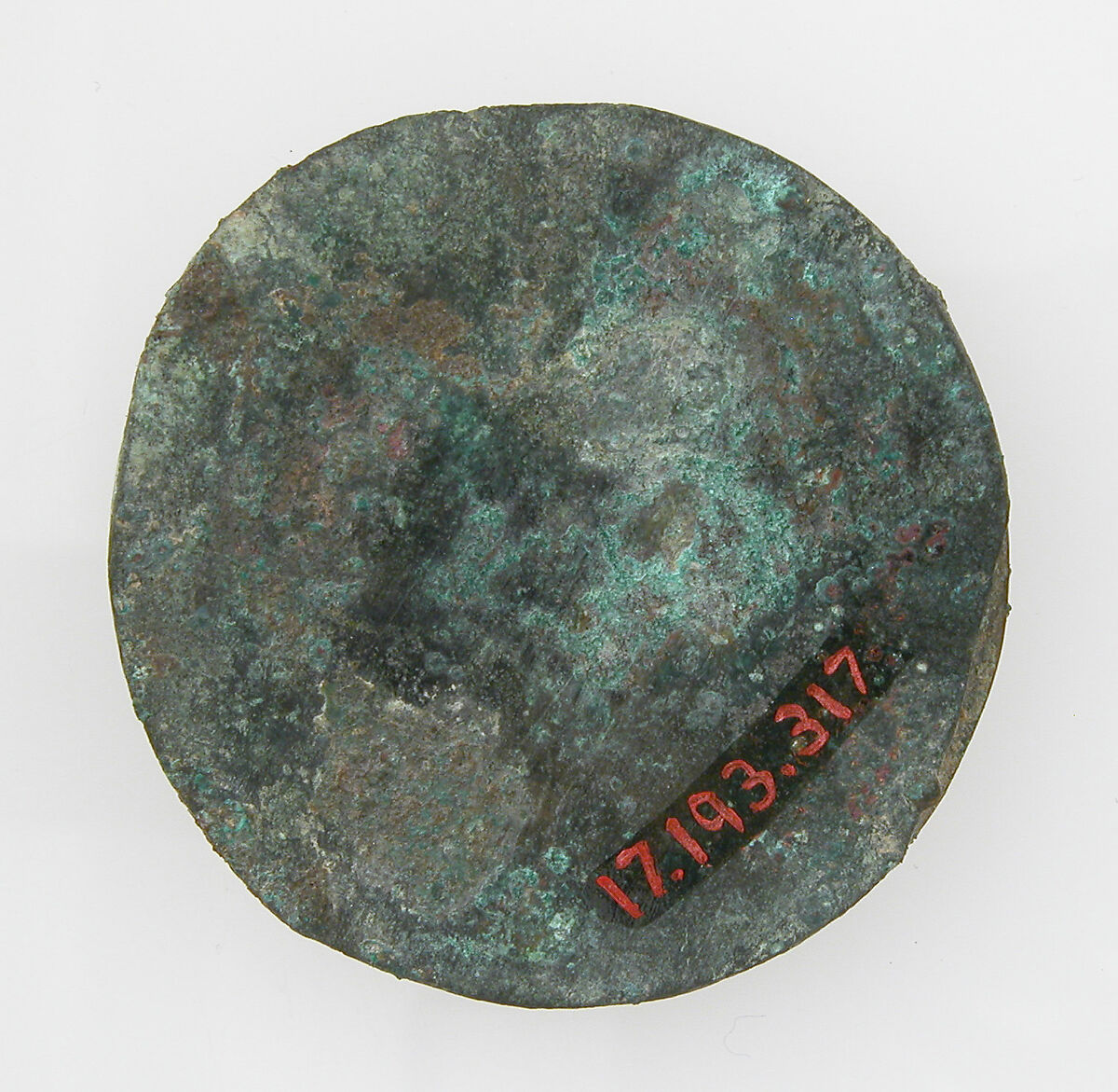 Bracteate, Copper alloy, Frankish