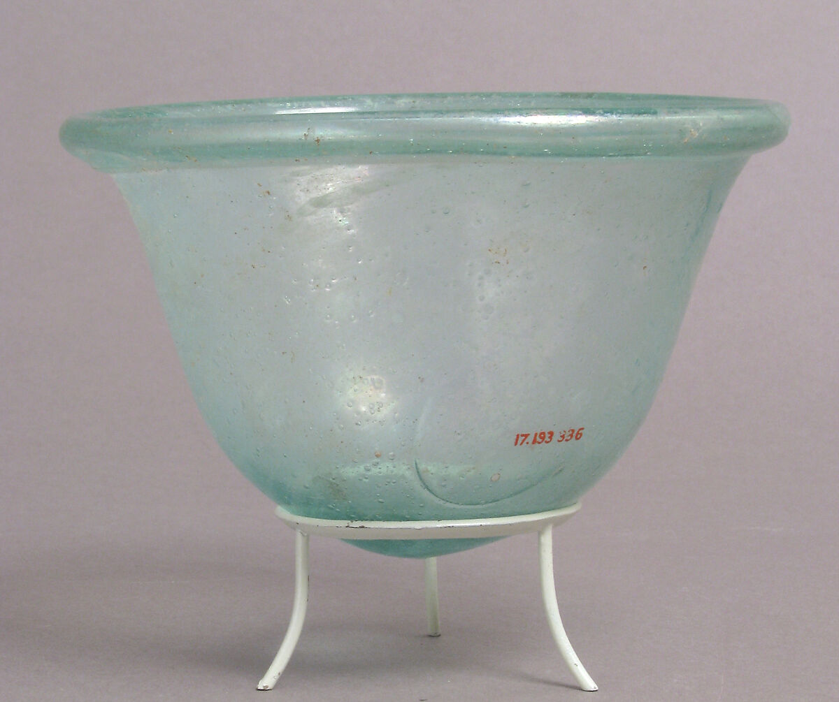 Palm Cup, Glass, Frankish