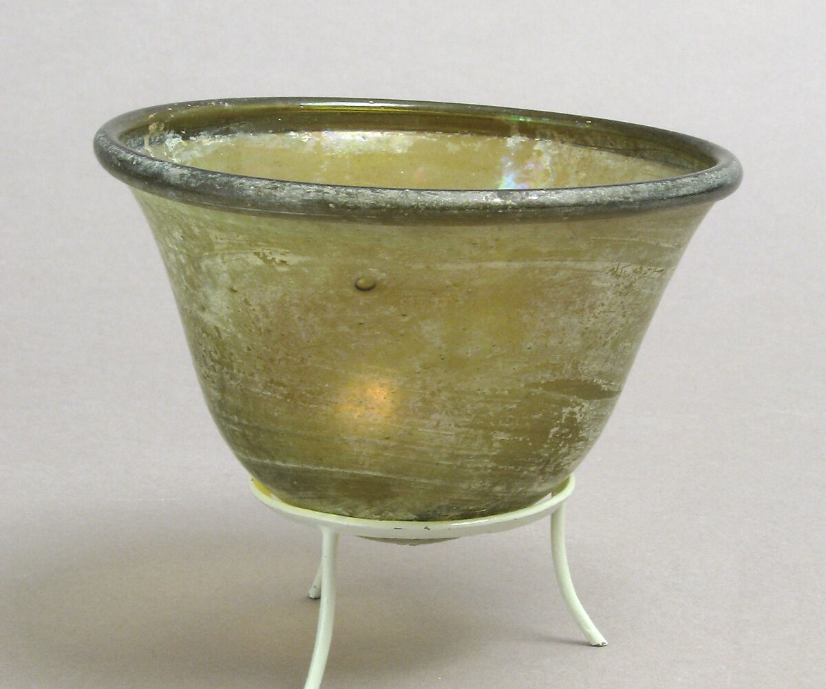 Palm Cup, Glass, Frankish