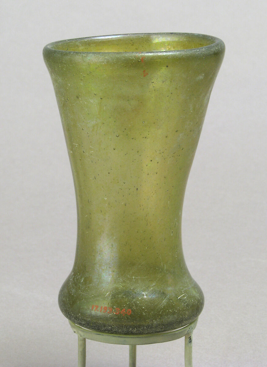 Bell Beaker, Glass, Frankish 