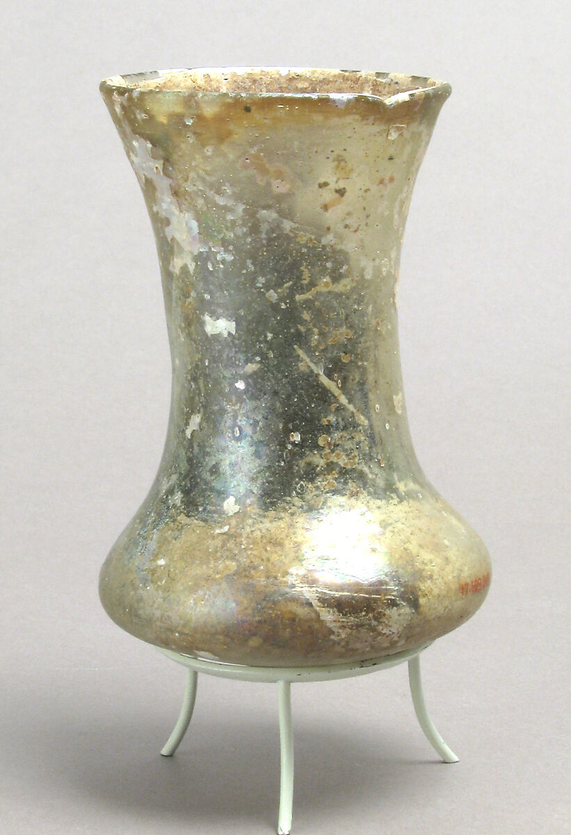 Beaker, Bell, Glass, Frankish 