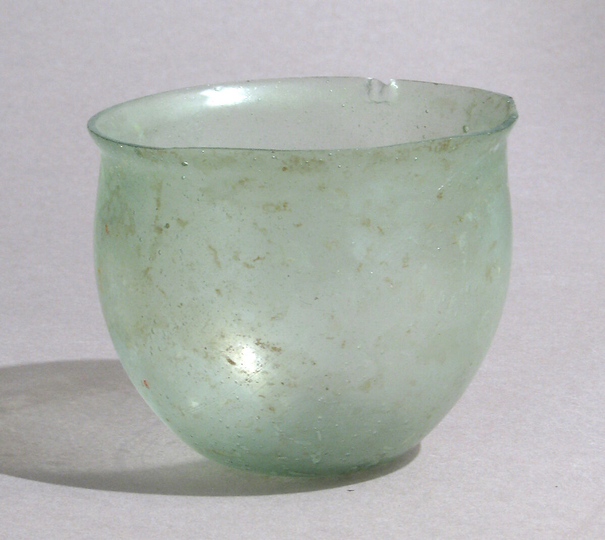 Bowl, Glass, Late Roman 