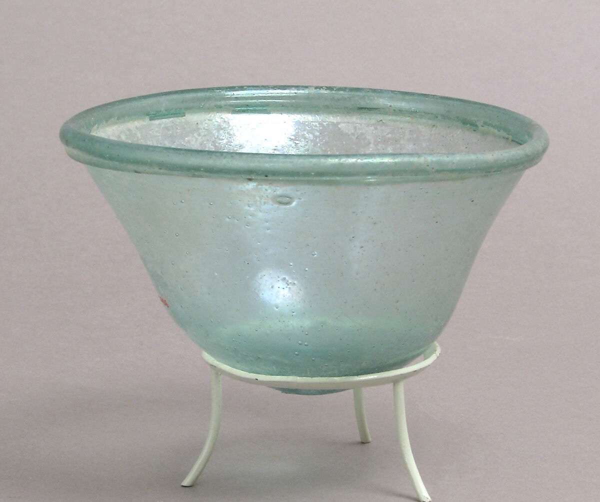 Palm Cup, Glass, Frankish