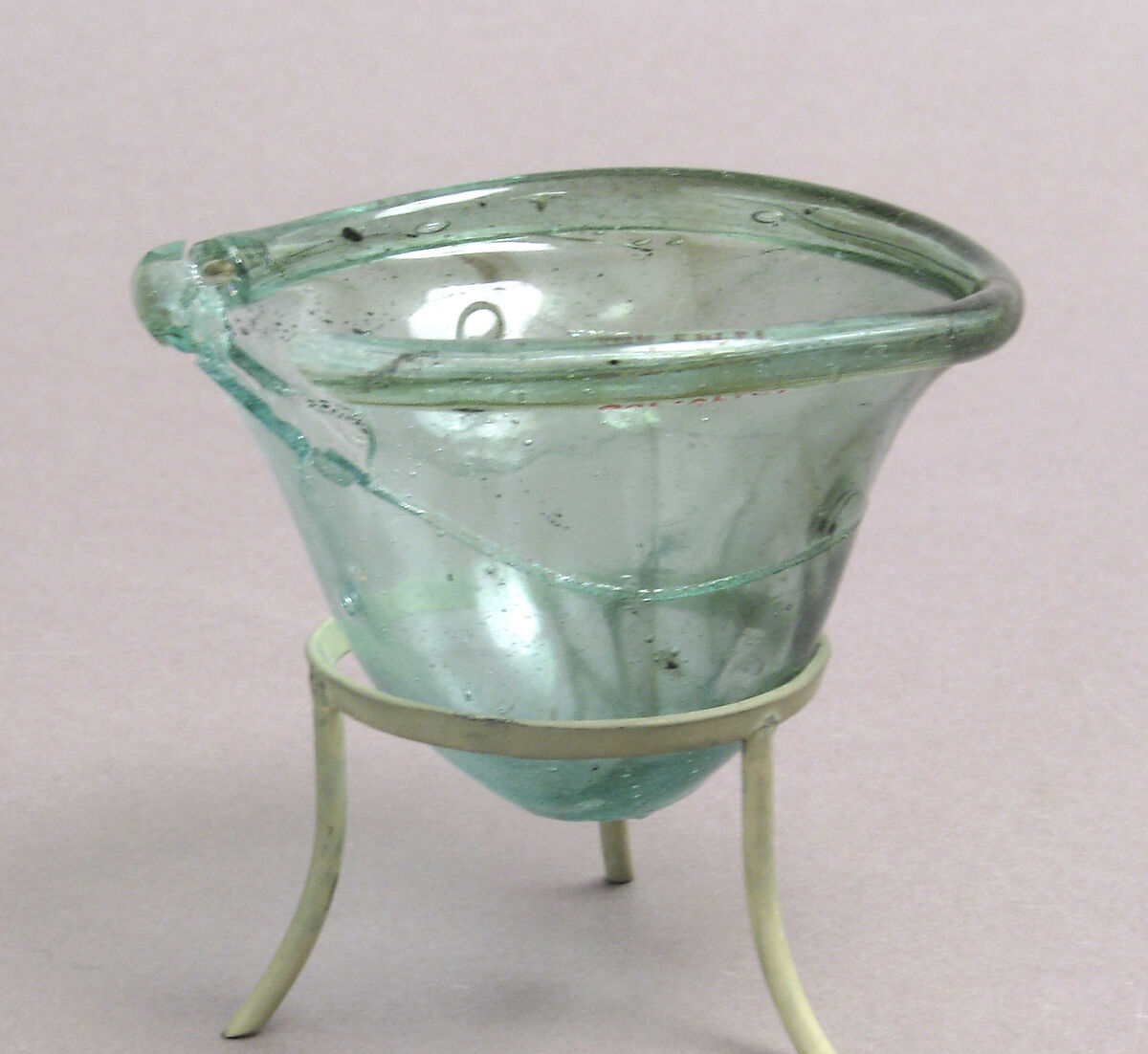 Palm Cup, Glass, Frankish 