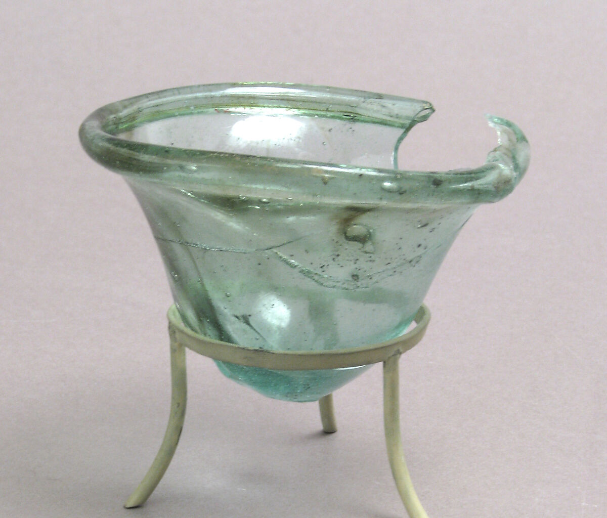 Palm Cup, Glass, Frankish