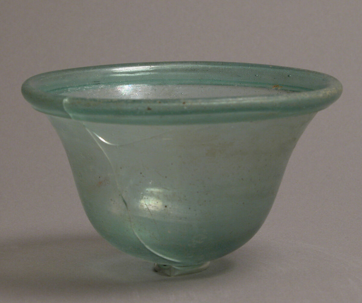 Palm Cup, Glass, Frankish