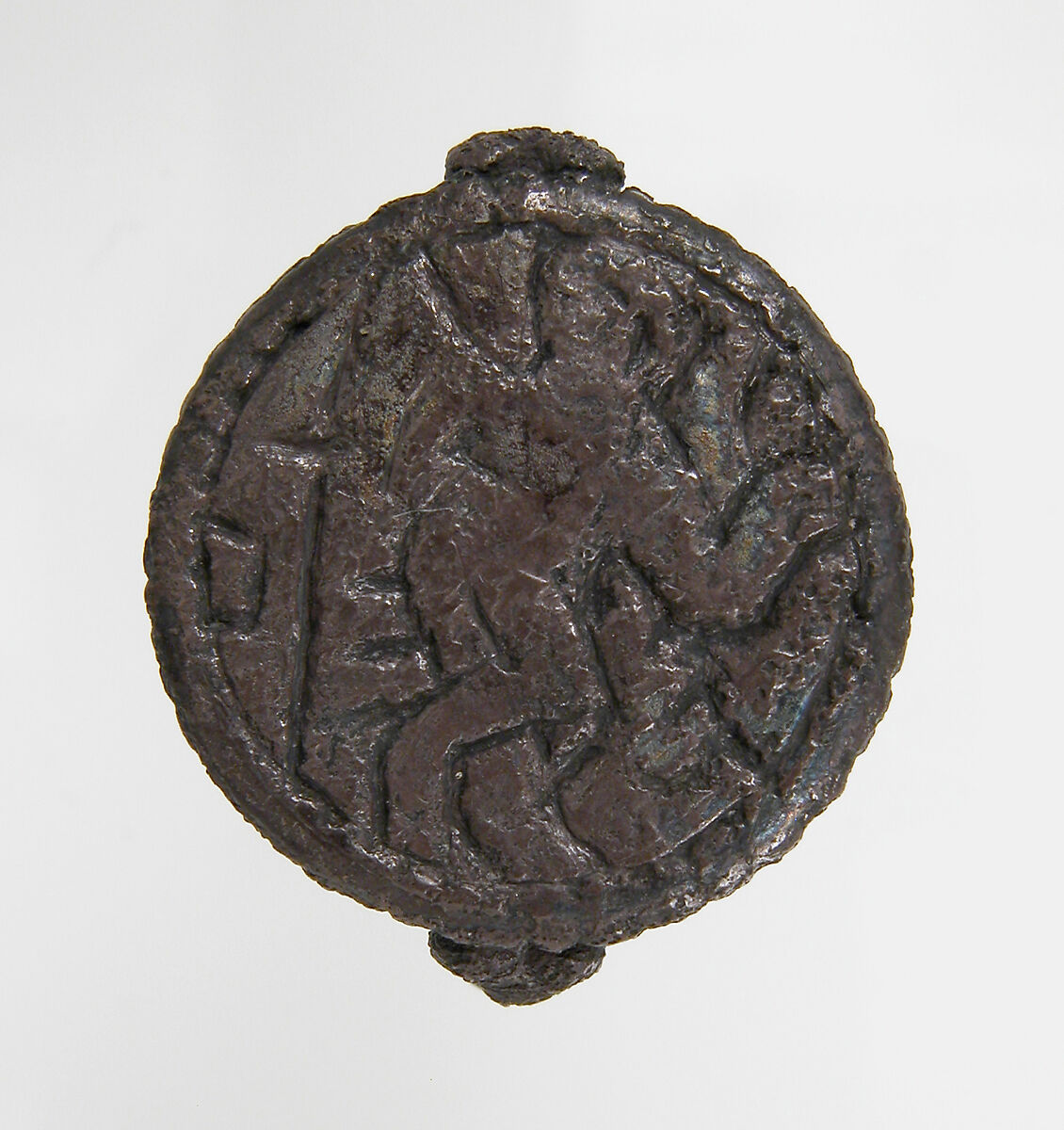 Finger Ring, Silver (?), Frankish