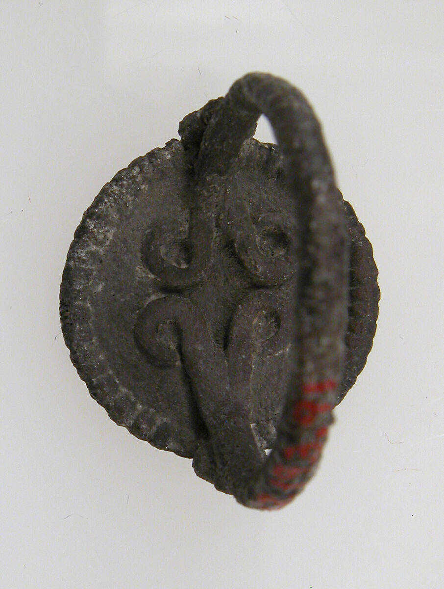 Finger Ring, Silver (?), Frankish