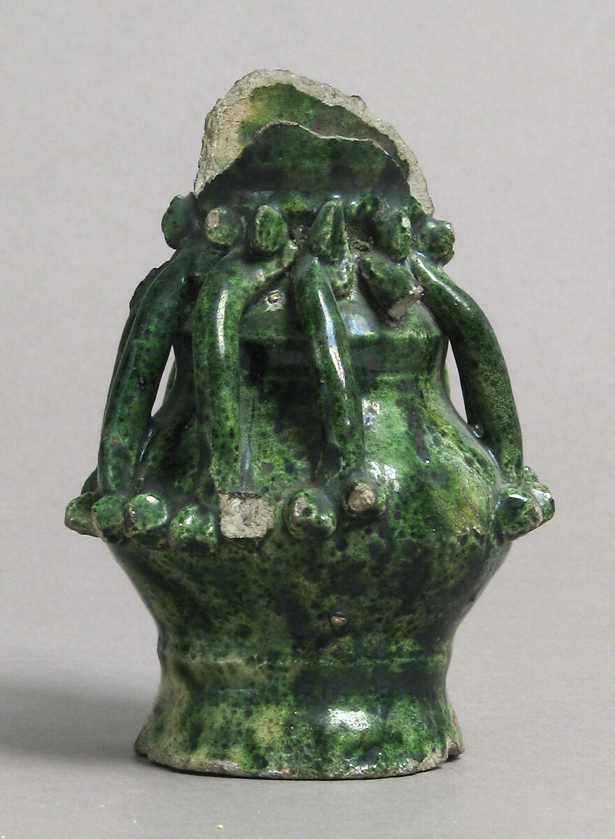 Jar, Earthenware, glaze, European