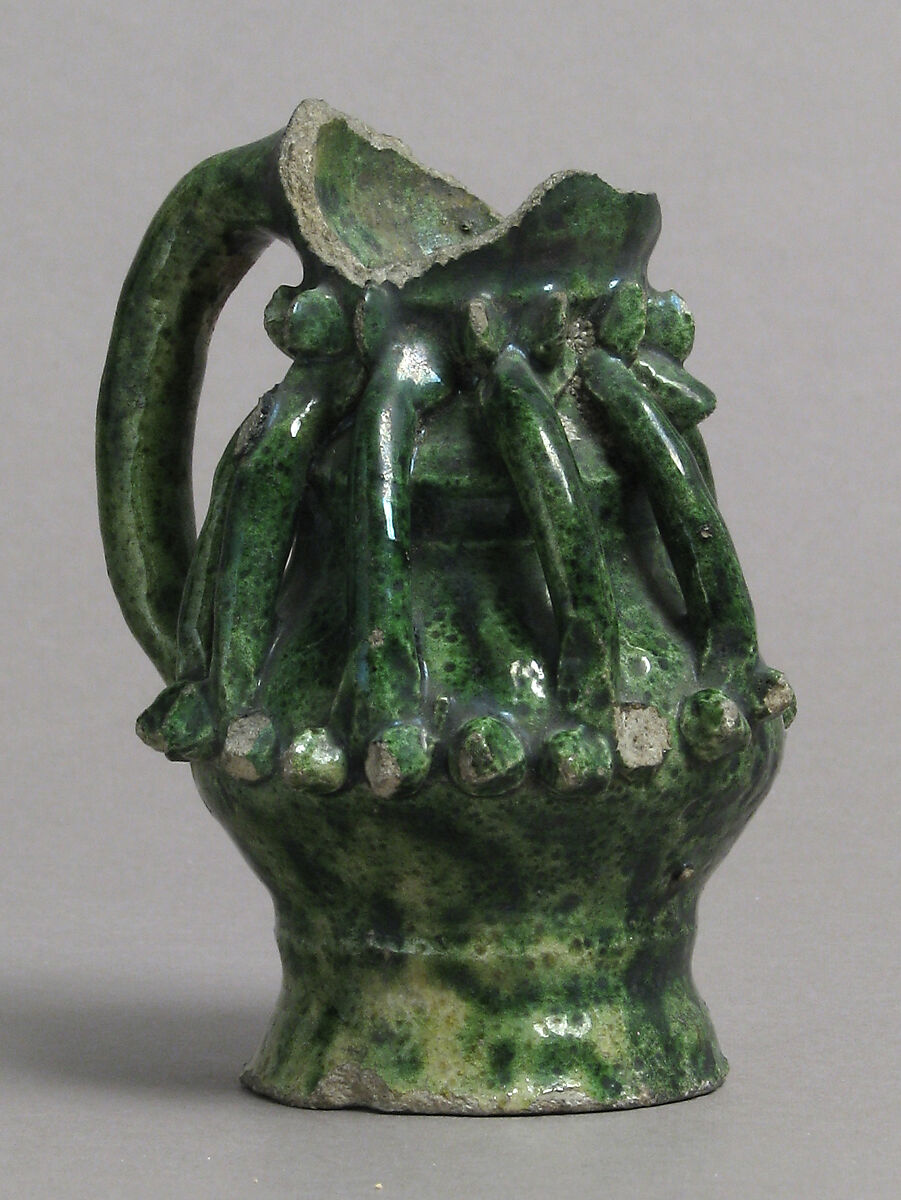 Jar, Earthenware, glaze, European