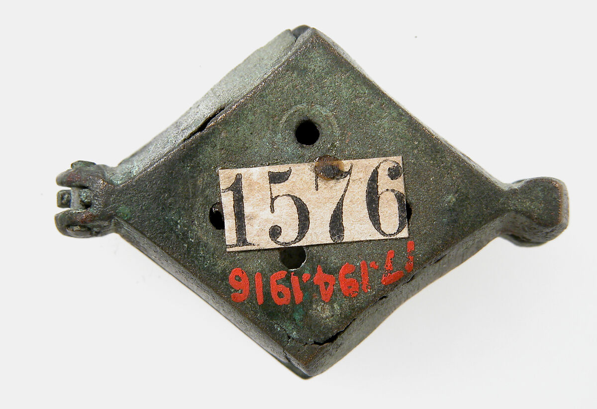 Seal Box, Champlevé enamel, bronze, Roman