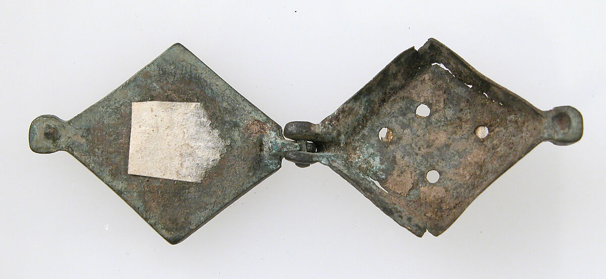 Seal Box, Champlevé enamel, bronze, Roman