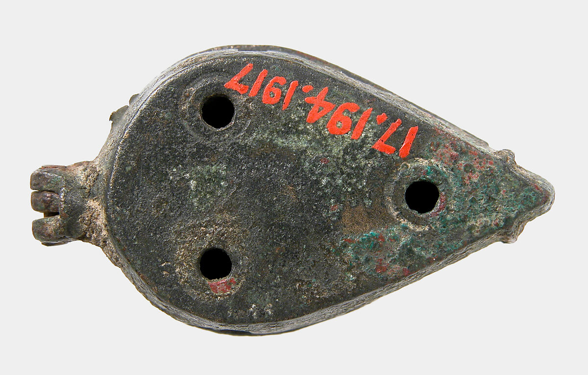 Seal Box, Champlevé enamel, bronze, Roman