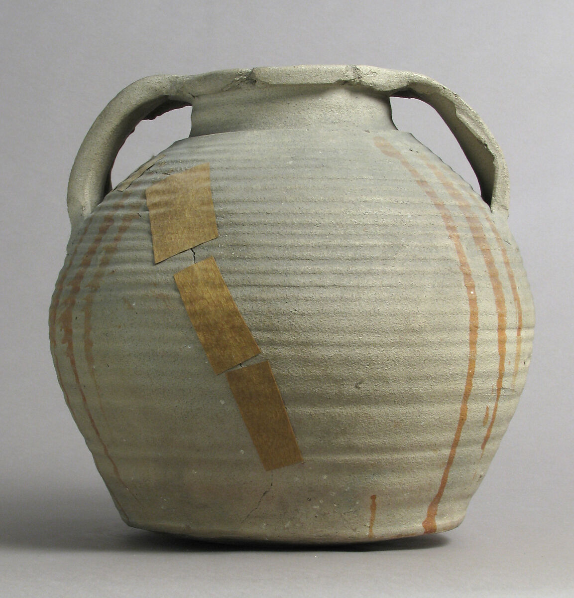 Jar, Earthenware with slip decoration, French