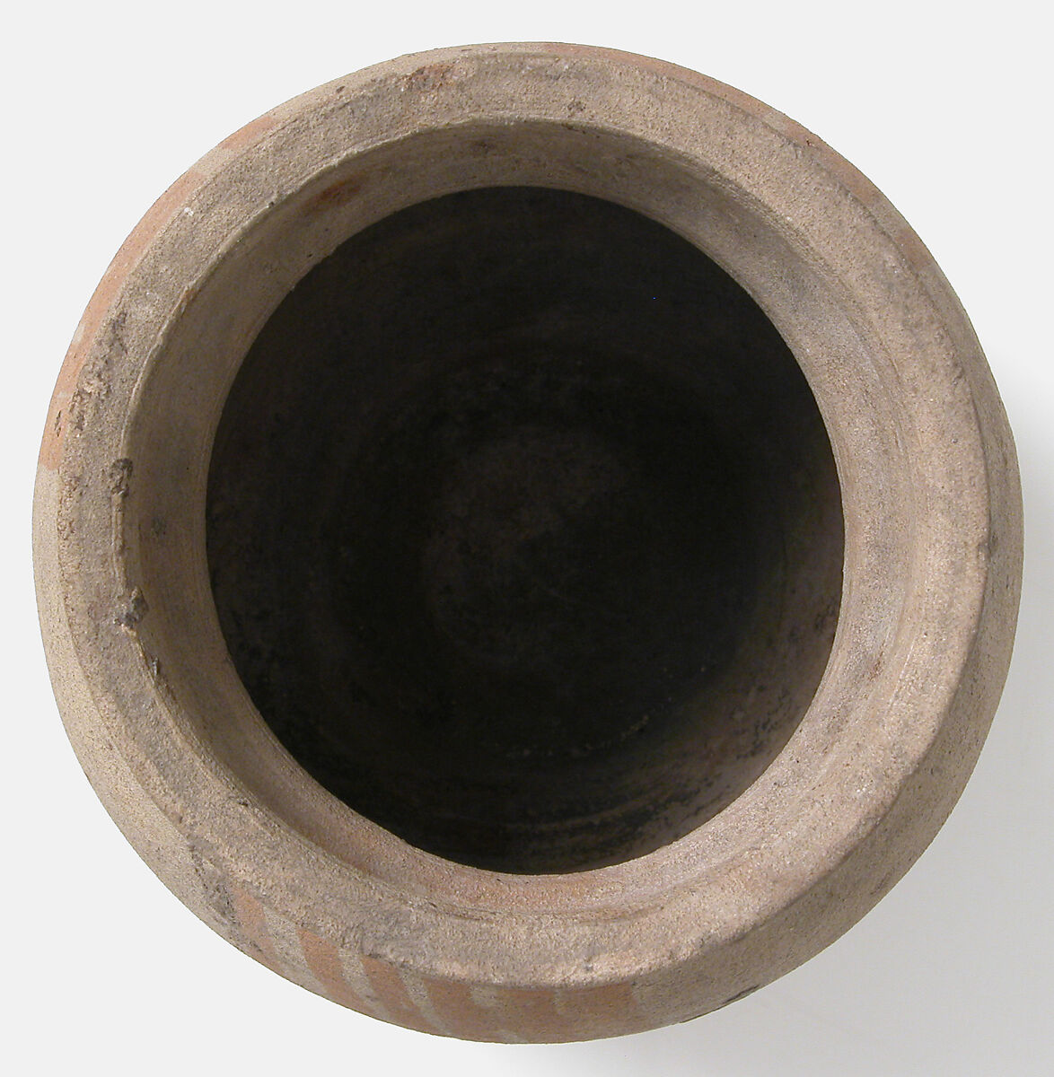 Jar, Earthenware with slip decoration, French