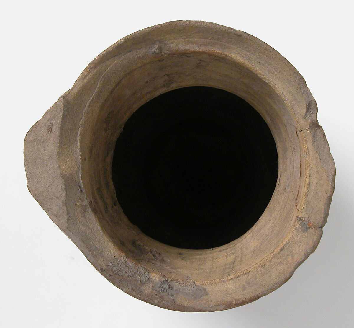 Jar, Earthenware with slip decoration, French