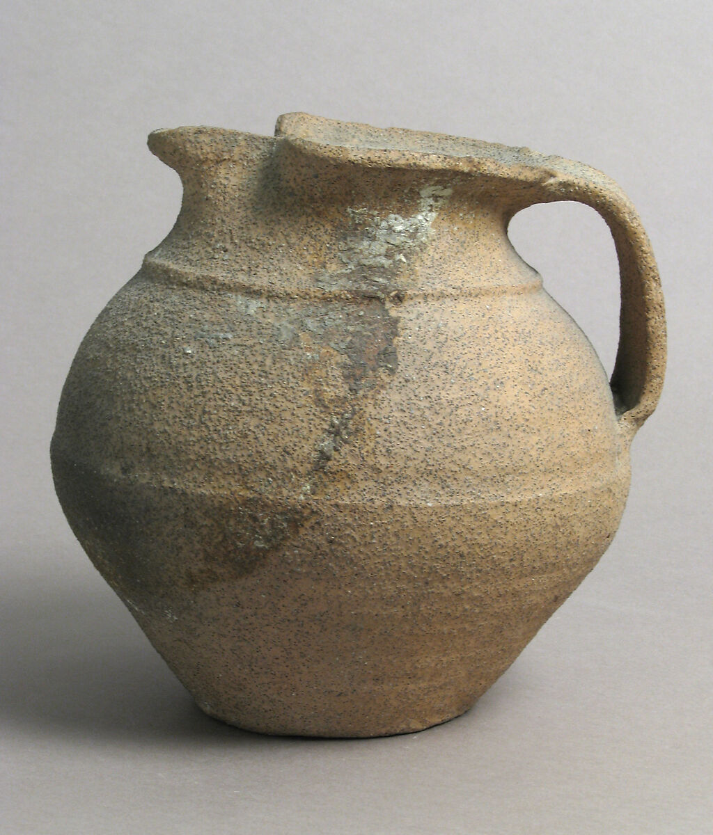 Jug, Earthenware, French