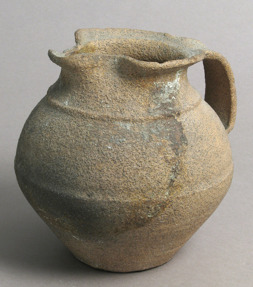 Jug, Earthenware, French 