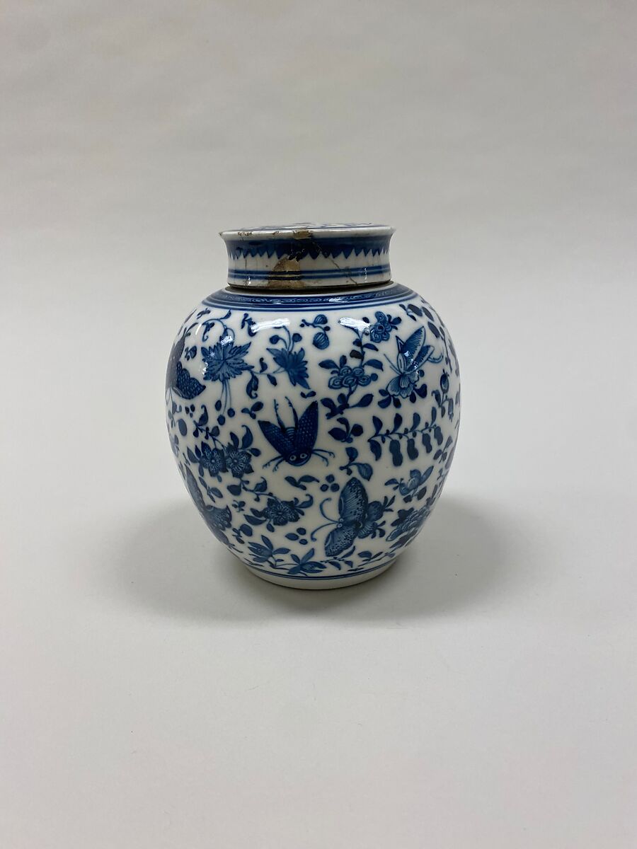 Jar with Cover, Porcelain, China 