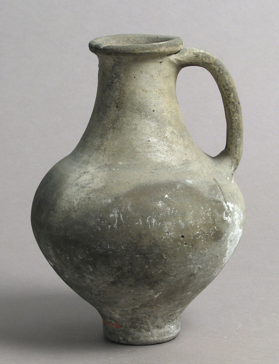 Jug, Earthenware, French