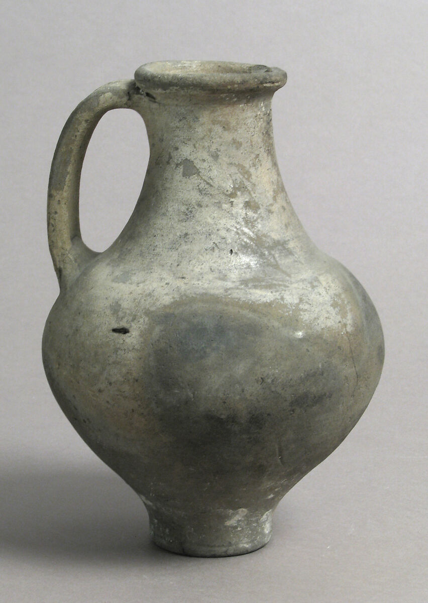 Jug, Earthenware, French