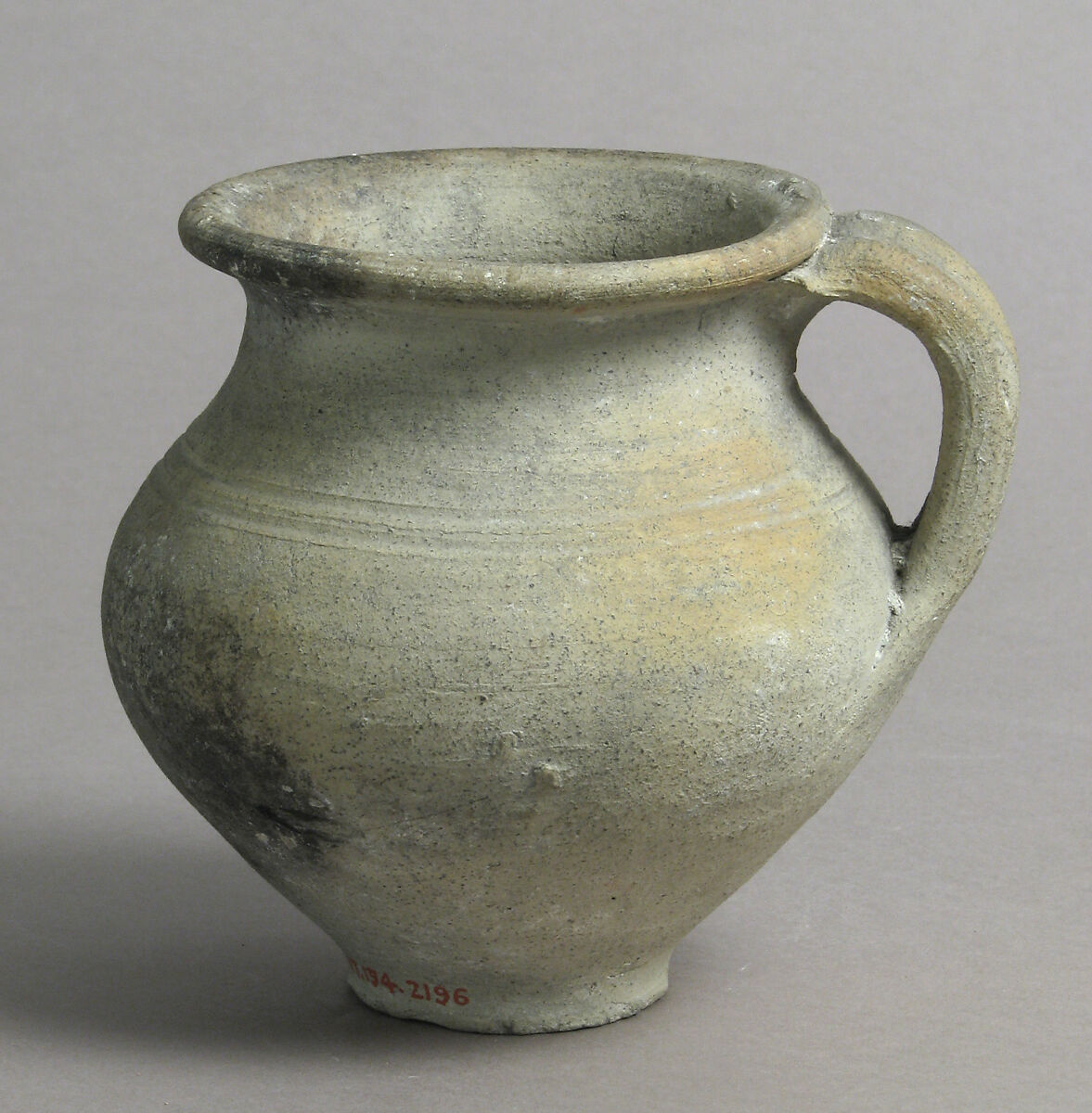Jug, Earthenware, French